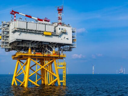 Offshore wind substation
